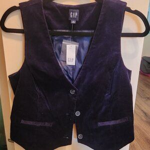 Gap Velvet Vest